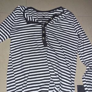 Abercrombie kids long sleeve striped shirt.